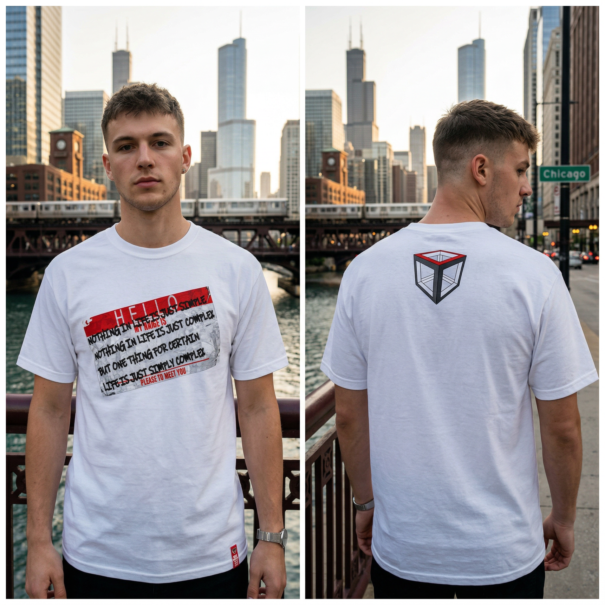 "Hello My Name Is" Tee